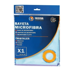 BAYETA MICROFIBRA CRISTALES 36X36 CM