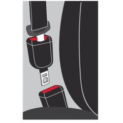 Extensor de cinturón de seguridad para coche, cinturones de